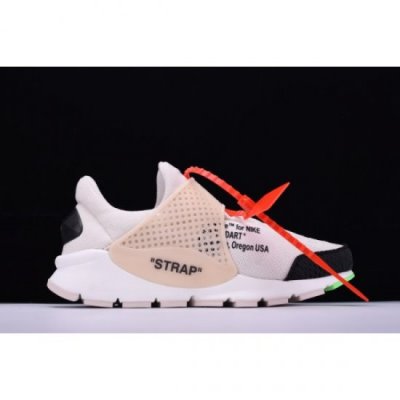 Nike Sock Dart Beyaz / Siyah Spor Ayakkabı Türkiye - ESXUCF71